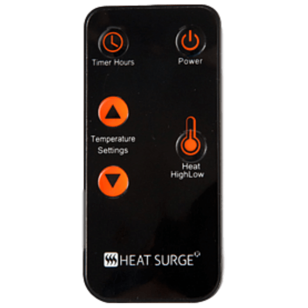 Mini Glo Widescreen Remote Control, Heat Surge Fireplace Remote Control